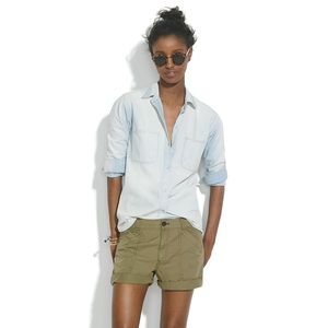Madewell Campstitch Fatigue Shorts